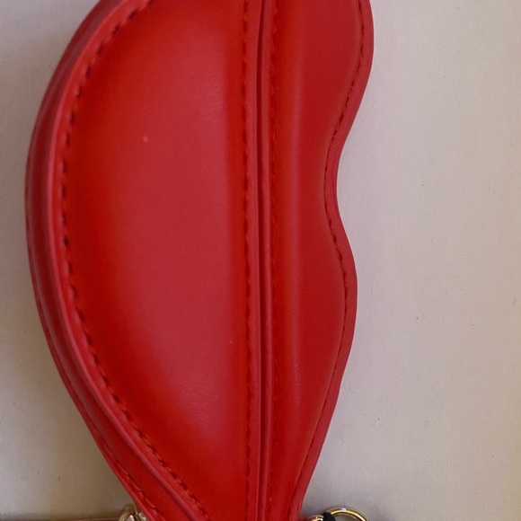DVF Diane Von Furstenberg DVF x target Red Lip coin pouch - Picture 6 of 6